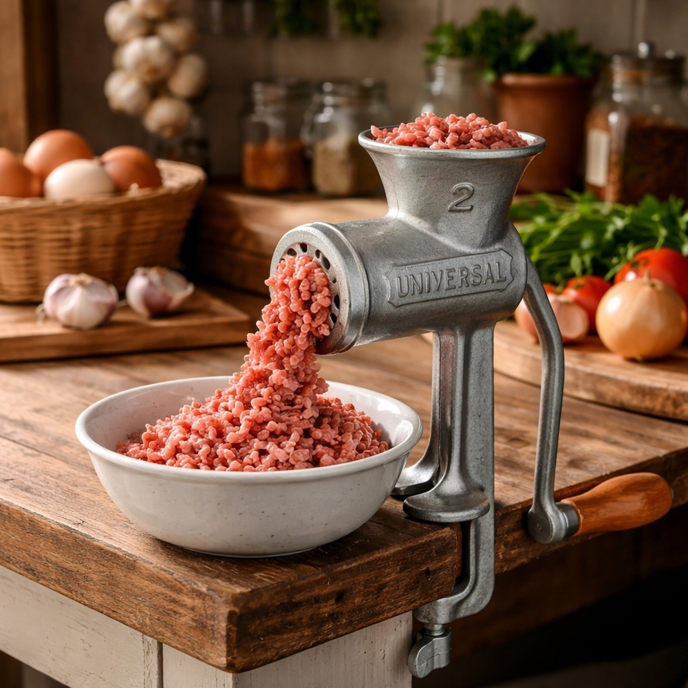 Vintage Universal Manual Meat Grinder